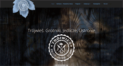 Desktop Screenshot of grotniki.pl